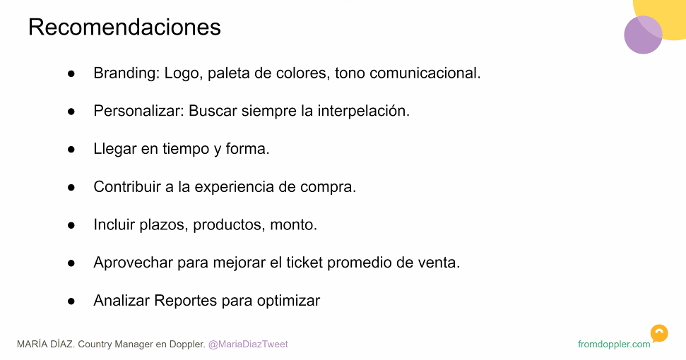 Recomendaciones para convertir los visitantes en ventas