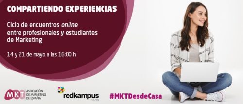 NUEVOS ENCUENTROS ONLINE ENTRE ESTUDIANTES Y PROFESIONALES DE MARKETING
