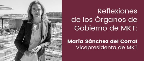Reflexión María Sánchez del Corral