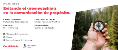 «Evitando el greenwashing en la comunicación de propósito».