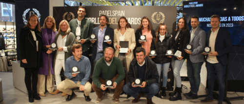 Premiados de los Padel Spain World Padel Awards.