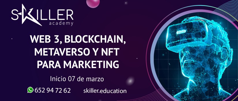 Curso «Web 3, Blockchain, Metaverso y NFT para marketing»