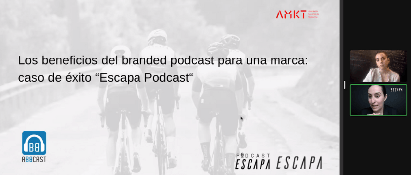 «Los beneficios del branded podcast para una marca: caso de éxito “Escapa Podcast“»