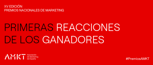 Primeras reacciones de los ganadores de los XV Premios AMKT