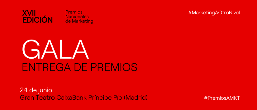 Gala de la XVII edición de los Premios Nacionales de Marketing